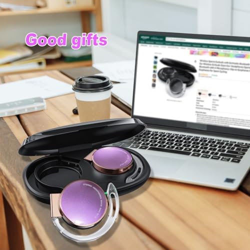 Transform Your Workout with Open Ear Wireless Bluetooth 5.3 Headphones – Ultimate Comfort, Secure Fit, and All-Day Battery Life for Cyclists and Fitness Buffs Seeking Unmatched Sound and Surrounding Awareness