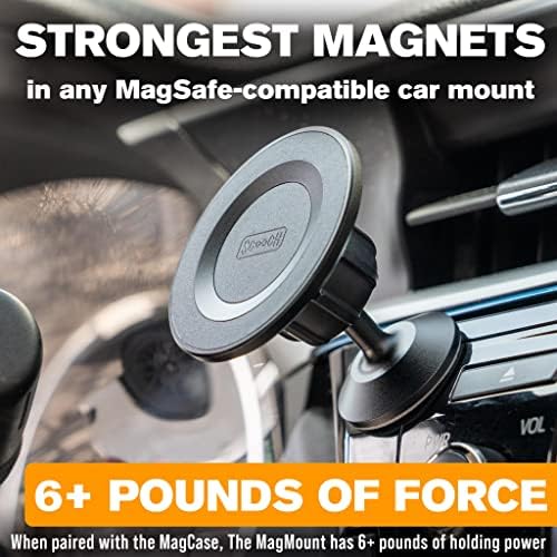 Revolutionary Scooch Wingmount Magnetic Phone Mount for Cars – Ultimate Hands-Free Smartphone Holder with Strong Magnet for Dashboard, Adjustable Viewing Angles, Compatible with All Smartphone Models and Cases – Enhance Your Driving Safety and Convenience (2022 Model)