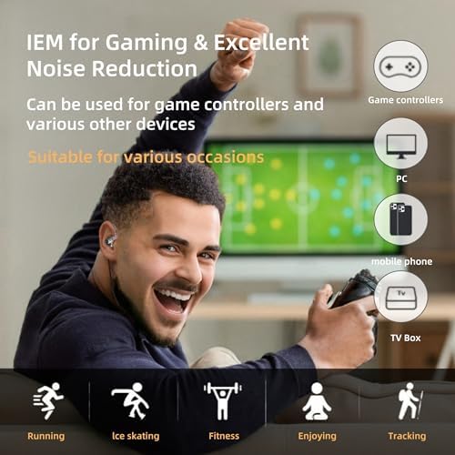 Experience Unmatched Audio Precision with QKZ AK6 Pro Wired Gaming Earbuds – Featuring a Powerful 10 mm Dynamic Driver for Rich, Deep Bass, Integrated Microphone for Effortless Communication, Available in Sophisticated Black & Eye-Catching Color Variations – Perfect for Gaming, Streaming, and Professional Calls – Ultra-Lightweight Design for All-Day Comfort and Universal Device Compatibility. Enhance your Sound Journey with Exceptional Clarity and Ergonomic Fit for Endless Hours of Enjoyment.