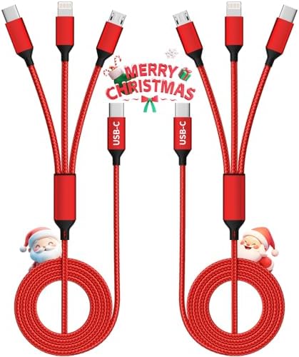 Ultimate 4-in-1 Fast Charging Cable – 65 W Multi-Device Charger with E-Mark Chip for i Phone 16/15/14/13, i Pad, and Laptops – High-Speed USB-C/Lightning Connectivity for Enhanced Performance and Versatility