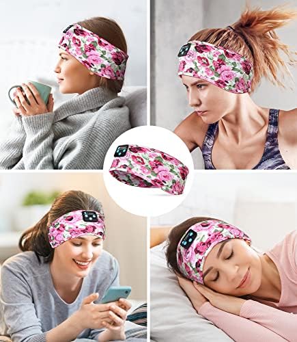Fulext Bluetooth Sleep Headphones Headband – Ultimate Comfort for Side Sleepers, Thin HD Stereo Sound Quality – Ideal for Insomnia Relief and Travel Convenience – Perfect Gift for Men and Women – Enhanced Compatibility, Long-Lasting Battery Life for All Night Relaxation