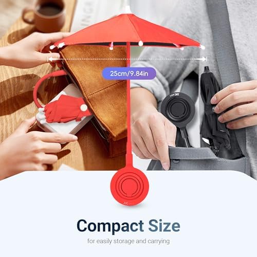 Magnetic Cell Phone Umbrella for Sun,Universal Cute Phone Sunshade Shield Cover with 360°Adjustable & Rotatable Phone Ring,Outdoor Anti-reflective Phone Sun Visor for Magsafe Cell Phone/Android/Kindle – Enhanced Compatibility and Speed