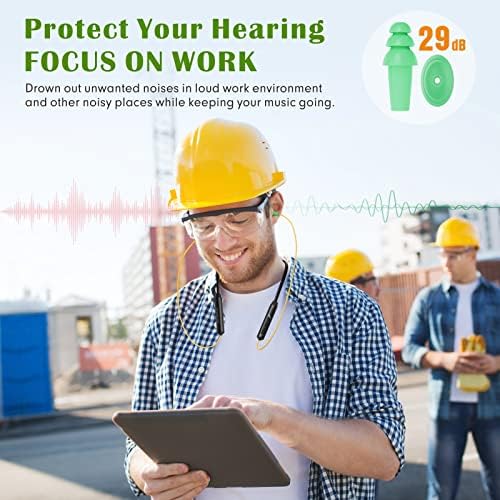 MIPEACE Bluetooth Neckband Earbuds with 29 d B Noise Cancellation – 19+ Hours Long Battery Life, IPX5 Sweatproof Design for Active Lifestyles – Ergonomic Wireless Earplugs with Seamless Connectivity and User-Friendly Controls in Stylish Gray