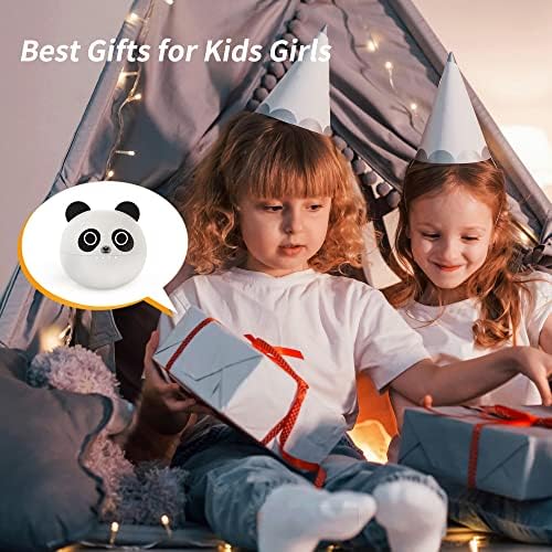 Adorable Panda-Themed Kids Wireless Earbuds – Bluetooth 5.0 with 36 Hours Playtime & IPX6 Waterproof for Active Lifestyles – 3 D Stereo Sound & Built-in Mic for Hands-Free Calling – Perfect for Children and Adults