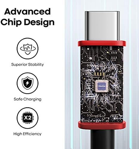 CLEEFUN 26 ft Long USB C Charging Cable – Premium Nylon Braided USB A 2.0 to Type C Cord for Fast Charging & Data Transfer, Ideal for PS5 Controller, Nintendo Switch, Galaxy Note, and USB-C Devices – Unmatched Durability and Flexibility