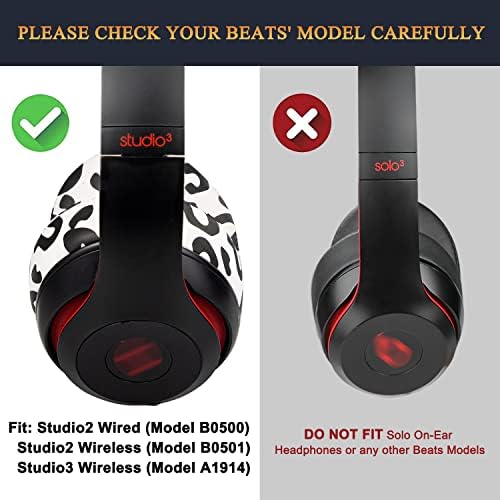 Transform Your Beats Studio Listening with Solo WIT Premium Replacement Ear Pads – Luxurious Soft Protein Leather Cushions Featuring Noise Isolation Memory Foam for Ultimate Comfort and Superior Sound Quality, Vibrant Orange Design for Enhanced Style with Studio 2 & 3 Headphones