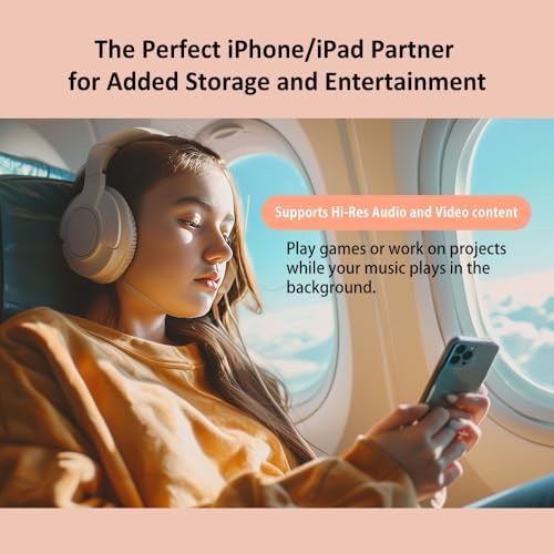 Elevate Your Data Management with the 128 GB Morandi Pink Apple MFi Certified i Xflash Flash Drive – Dual USB Type A & C for Effortless i Phone and i Pad Photo Backup, Fast Transfers, and Stylish Portability