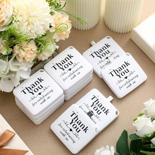 Wedding Emergency Portable Charger Set – 12 Pcs USB Type C Power Boosters | Essential Party Favors for Guests | Compact 500 m Ah Chargers for Outdoor Events, Camping, and Celebrations | Pre-Charged & Ready for Immediate Use | Thoughtful Gift for Staying Connected