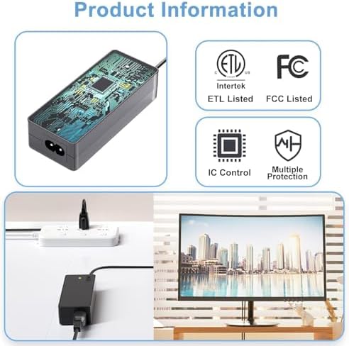 Reliable 19 V Replacement Power Cord for Acer Monitors – Premium Charger for R240, SB220, S230, H236 & More – Enhanced Compatibility with Advanced Safety Features – Durable Power Supply for Uninterrupted Performance and Seamless Operation