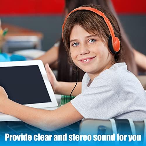 Ultimate Classroom Audio Solution: Frienda 48-Pack Over-Ear Headphones for Students and Adults – Wired Stereo Headset with Universal 3.5 mm Jack – Perfect for Schools, Libraries, and Travel – Noise-Isolating Design for Maximum Concentration and Comfort – Lightweight, Durable, Ideal for Long Listening Sessions