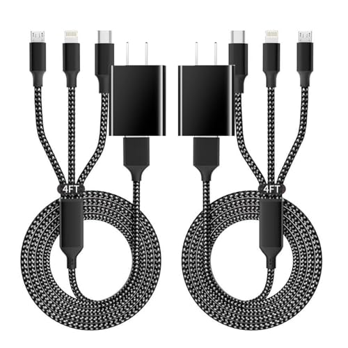 Ultimate 3-in-1 Fast Charging Cable Set for Beats Pill 2024 & Headphones – Dual Type-C & Micro USB Ports – Reliable 2 Pack Charger for Powerbeats Pro 2, Studio Solo 4, and More – Compact, Durable Accessory for On-the-Go Audiophiles – Efficient Power Solution for Home, Office & Travel
