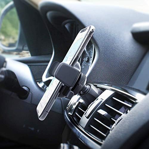 i Ottie Easy One Touch Signature CD Slot Car Phone Holder – Universal Smartphone Mount for i Phone, Google, Samsung, and More – Enhanced Stability, 360-Degree Viewing Angles, Quick One-Touch Access for Safe Driving
