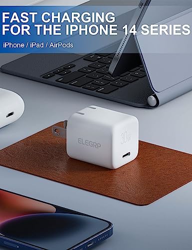 High-Speed 65 W USB-C Ga N Charger Cube with Foldable Plug – PD Power Delivery Fast Charging Block for i Phone, i Pad, Mac Book Pro, Galaxy, Pixel & More – Compact, Lightweight & Durable Travel-Friendly Design with Included USB-C Cable