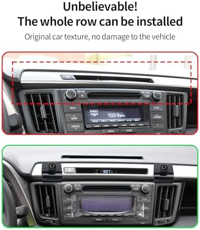 Upgrade Your Toyota RAV4 (2019-2025) with the Ultimate Wireless Charging Phone Holder – 360° Rotating Mag Safe Mount for Seamless Navigation and Effortless Installation, Elevate Your Auto Interior with Style and Functionality
