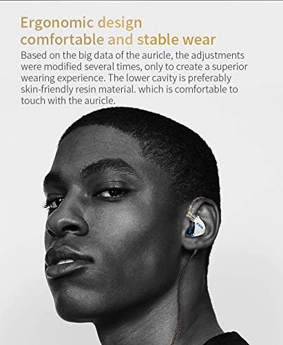 Elevate Your Sound Experience with CCA C12 Hybrid IEM Earphones – 5 Balanced Armature & 1 Dynamic Driver Design for Audiophiles, Musicians, and DJs – Superior Noise Isolation, Enhanced Compatibility, and Ergonomic Comfort for Extended Use