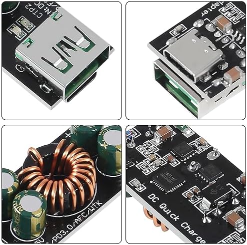 Revolutionary 60 W DC to USB Type-C Power Adapter – Ultimate Fast Charging Solution with PD 3.0 & QC 4.0 Support – Versatile Step-Down Converter for 12 V & 24 V Systems – Essential Charging Module for Smartphones, Tablets, and Laptops – Compact, Durable Design Perfect for Mobile Professionals and Travelers