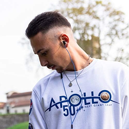 LUDOS Clamor Wired Earbuds – Premium Noise-Isolating In-Ear Headphones with Memory Foam Tips, Built-in Microphone, 5-Year Warranty – Perfect for i Phone and Samsung Users, Ideal for Students and Small Ears in Stylish Pink – Ultimate Sound Quality and Comfort for Everyday Use