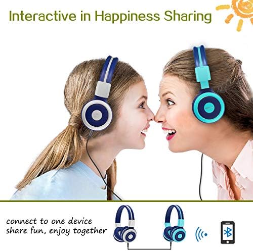 Elevate Your Child’s Audio Adventure with SIMOLIO Kids Bluetooth Over-Ear Headphones – Volume-Limiting Safety (75 d B, 85 d B, 94 d B), Lightweight & Foldable Design for Easy Travel, Adjustable Fit for Growing Ears, Built-in Mic for Online Learning – Stylish, Durable & Perfect for Music, Movies & Educational Content – The Ultimate Listening Companion for Young Explorers