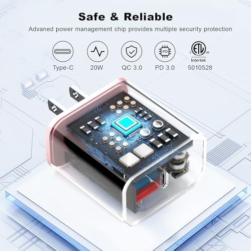 Ultimate 10 FT USB C Fast Charging Bundle for i Phone 16 Series – Dual USB C Charger Block with Long Cords for Enhanced Compatibility and Speed – Ideal for i Phone 16/16 Plus/16 Pro/16 Pro Max, i Pad, and Android Devices – Compact, Durable, and Portable Power Solution