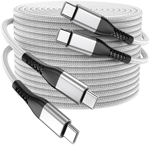 Dayaoncy 30 W USB-C Fast Charger for i Phone 15 Pro Max & Samsung Devices – 10 FT Durable Nylon Charging Cable Included, Ultra-Fast Power Boost with Advanced Safety Features, Compact Wall Adapter for On-the-Go Convenience, Perfect for Modern Lifestyles