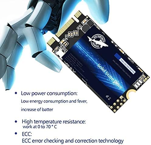 Unlock Lightning-Fast Computing with the Dogfish 500 GB M.2 2242 SATA III SSD – Perfect Upgrade for Desktops and Laptops with Enhanced Compatibility and Low Power Consumption for Ultimate Efficiency