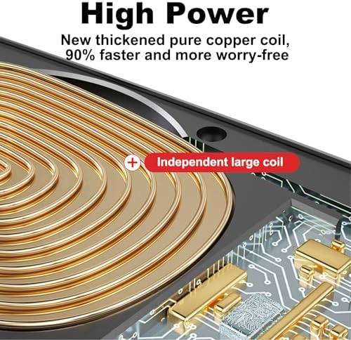 Qi for MagSafe Car Mount Charger,15W Fast Charging Dashboard Magnetic Cell Phone Holderor Your Car Clip 360° Rotation Air Vent,Cell Phone Car Mount for iPhone16/15/14/13/12 – Enhanced Compatibility and Speed