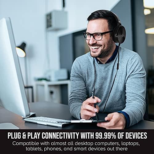Transform Your Classroom Experience with Colorful Wired Headphones – 5-Pack Earphones with Microphone for K-12 Learning, Noise Isolation, and Comfort for Engaging Virtual Classes and Meetings
