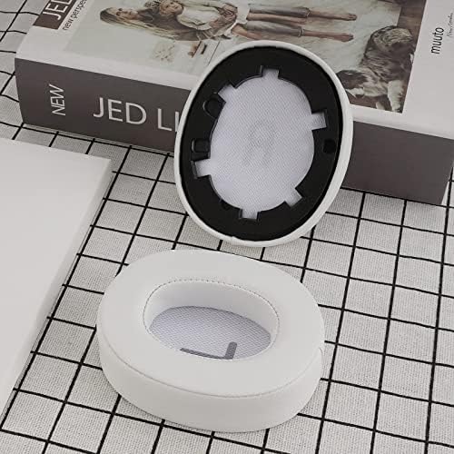 Transform Your JBL Headphones with Geekria Quick Fit Replacement Ear Pads – Premium Memory Foam Ear Cushions for Enhanced Comfort and Sound Isolation – Compatible with JBL Tune 700 BT, 750 BTNC, 710 BT, 720 BT, 760 NC, 770 NC – Sleek White Design for Modern Aesthetic – Easy Installation for Long-Lasting Audio Enjoyment and Hygiene