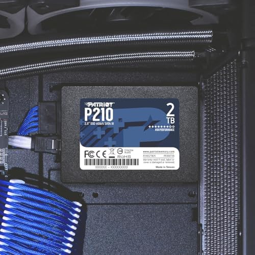 Transform Your Computing with Patriot Memory P210 128 GB SATA III SSD – Ultra-Fast 2.5 Inch Internal Drive for Gamers and Creative Professionals Seeking Unmatched Performance and Reliability