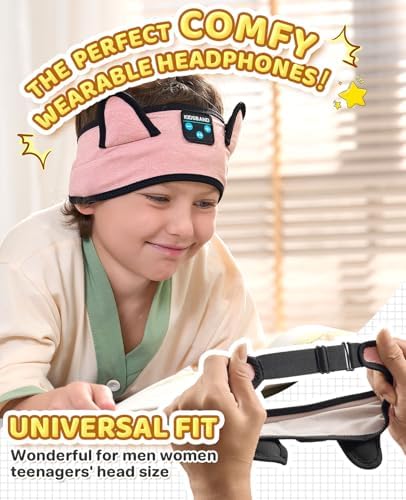 Ultimate Kids Bluetooth Headphones for Safe and Stylish Listening – Versatile Wired Playback Option with Volume Limiting Technology – Durable and Lightweight Design for Travel, School, and Home Use – Adjustable Headband for Customized Comfort – Compatible with Kindle, Tablets, and Cell Phones – Perfect for Boys and Girls