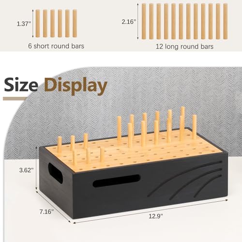 Natural Bamboo Multi-Device Charging Station – Elegant Desk Organizer for Phones, Tablets, and Laptops | Fast Charge & Clutter-Free Solution for Work-from-Home Efficiency | Sustainable & Durable Design for Modern Professionals