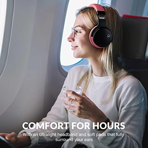 Elevate Your Sound Experience with E7 Active Noise Cancelling Headphones – Unrivaled Over-Ear Comfort for All-Day Listening, Rich HD Audio Quality for Audiophiles – Ideal for Travel, Work, & Thoughtful Gifting – Advanced Bluetooth Connectivity for Effortless Pairing and Immersive Enjoyment