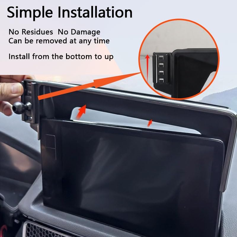 Elevate Your Nissan Driving Experience with the Ultimate 8-Inch Screen Car Phone Holder for 2021-2025 Rogue, 2020-2025 Sentra, and 2019-2025 Altima – Hands-Free, Durable Mount for Seamless Integration and Enhanced Safety, Effortless Installation, and Adjustable Viewing Angles