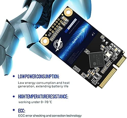 Boost Your System’s Performance with Dogfish 64 GB MSATA SSD – Lightning-Fast Internal Solid State Drive (5-Pack) for Enhanced Speed & Versatile Compatibility in Desktops and Laptops – Reliable, Durable, and Perfect for High-Intensity Tasks