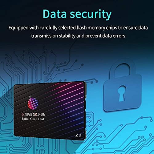 Transform Your Computing with GAMERKING 120 GB m SATA SSD – Lightning-Fast Internal Solid State Drive for Desktops and Laptops, SATA III 6 Gb/s for Superior Speed and Reliability
