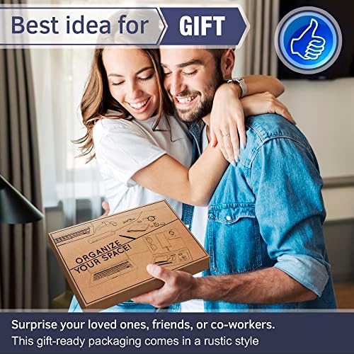 BarvA Two Phone Docking Station | Foldable Night Stand Desk Organizer | Rustic Nightstand Organizer | Tablet Smart Watch Earbuds Charging Station | Dresser Phone Stand | Bed Room Decor Gifts for Men – Enhanced Compatibility and Speed