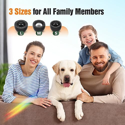 Memory Foam Ear Tips for Sony Link Buds S – Anti-Slip Replacement Tips for Enhanced Noise Isolation and Comfort – 3 Sizes Included (Black) – Perfect Fit for Charging Case and Active Lifestyles