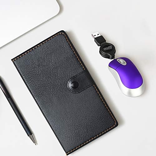 Compact Blue USB Optical Mouse Duo with Retractable Cable – Perfect Travel Accessory for Windows & Mac Users, High Precision & Ergonomic Comfort, Tangle-Free Design for On-the-Go Computing