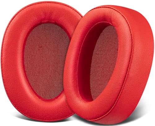 Premium SOULWIT Replacement Earpads for Sony WH-H900 N & MDR 100 ABN – Noise Isolation Foam Cushions in Vibrant Green for Enhanced Audio Experience and Comfort – Perfect Fit Over-Ear Headphone Accessories with Quick Installation for Long Listening Sessions