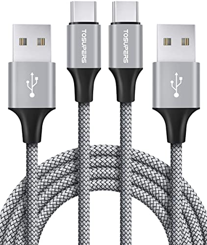 10-Foot Braided USB C Cable Trio – Fast Charging 3 A – Perfect for i Phone 16/15 Pro Max & Samsung Galaxy S Series – Durable Design for Home, Office, and Travel – Ultimate Compatibility & Efficiency in Charging and Data Transfer