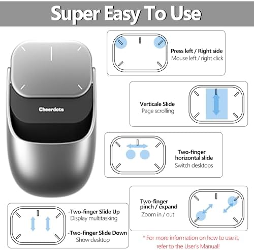 Revolutionize Your Workflow with the 2025 Wireless Mouse: 2-in-1 Detachable Remote Presenter & Ultra-Lightweight Clicker for PC, Mac & Laptop – Perfect for Seamless Presentations and Effortless Navigation – Enhanced Speed & Ergonomic Design for Ultimate Comfort