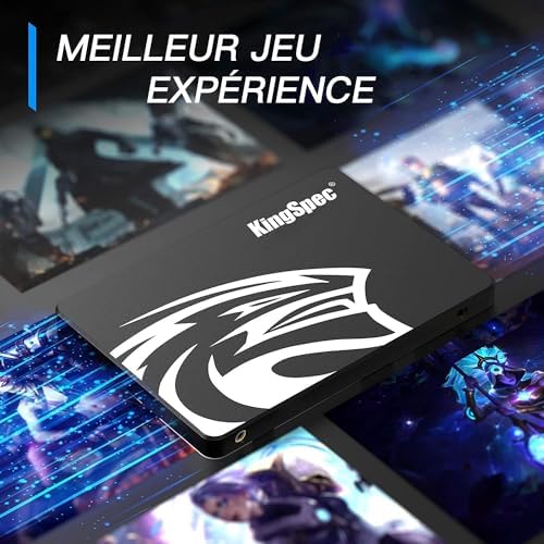 Transform Your Device with King Spec 1 TB SATA III 2.5″ SSD – Ultra-Fast Internal Solid State Drive for Unbeatable Speed and Reliability Across Laptops, Desktops & All-in-Ones – Advanced 3 D NAND Flash TLC Tech for Exceptional Performance and Durability