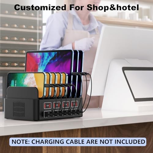 Cinlinso 150 W 16-Port USB Charging Hub: High-Efficiency Multi-Device Power Station with Intelligent Charging for i Pads, Tablets, Kindles & Smartphones – Optimal Solution for Home and Office Device Management