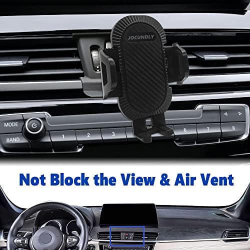BMW X1 & X2 Air Vent Phone Mount – Thick Case Compatible Mobile Holder for 2016-2022 X1 & 2018-2023 X2 – 360-Degree Adjustable Cradle for All Smartphones – Ultimate Driving Convenience & Safety Accessory