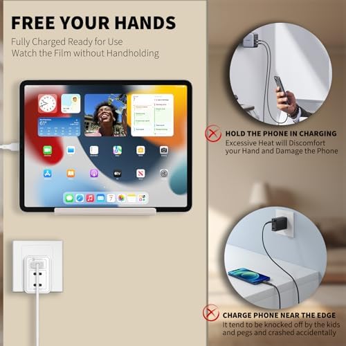 Clear Acrylic Wall-Mounted Tablet Holder – Sleek Charging Station for i Pads, Kindles, and Smartphones – Innovative Remote Control Organizer for Modern Homes and Offices – Maximize Space with Easy Access Design – Durable and Stylish Storage Solution for Clutter-Free Living