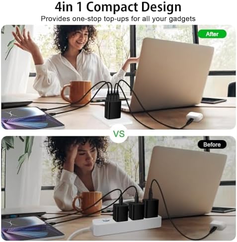 Dual USB Wall Charger 2-Pack – Rapid Charge Block for i Phone, Samsung Galaxy & Google Pixel – Universal Compatibility Power Adapter for Home, Office, and Travel – Fast Charging Technology with Compact Design – Reliable Multi Plug Outlet Solution for All Your Devices