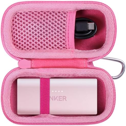 Premium co2 CREA Purple Hard Case for Anker 621 Nano Power Bank – Enhanced Shock Protection and Seamless Port Access for 5,000 m Ah Portable Charger – Ultimate Travel Companion and Stylish Accessory