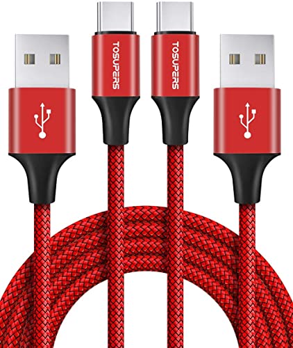 10-Foot Braided USB C Cable Trio – Fast Charging 3 A – Perfect for i Phone 16/15 Pro Max & Samsung Galaxy S Series – Durable Design for Home, Office, and Travel – Ultimate Compatibility & Efficiency in Charging and Data Transfer