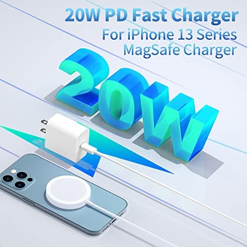 Rapid 20 W USB-C Wall Charger Duo for i Phone 14 & More – Stuffcool MFi Certified 6 FT Type C to Lightning Cable Included – Compact Fast Charging Power Adapter for Swift Device Recharging & Ultimate Safety Features