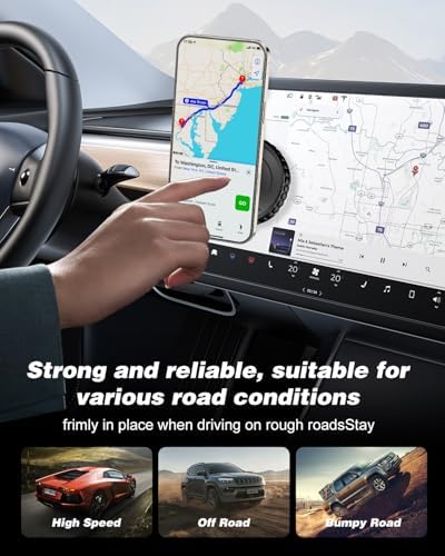 Magnetic Phone Stand, Compatible with MagSafe Phone Stand Holder for Desk, Multi-Functional Foldable, Double-Sided Magnetic Cell Phone Stand, for iPhone 16 15 14 13 12 Magsafe Case – Enhanced Compatibility and Speed